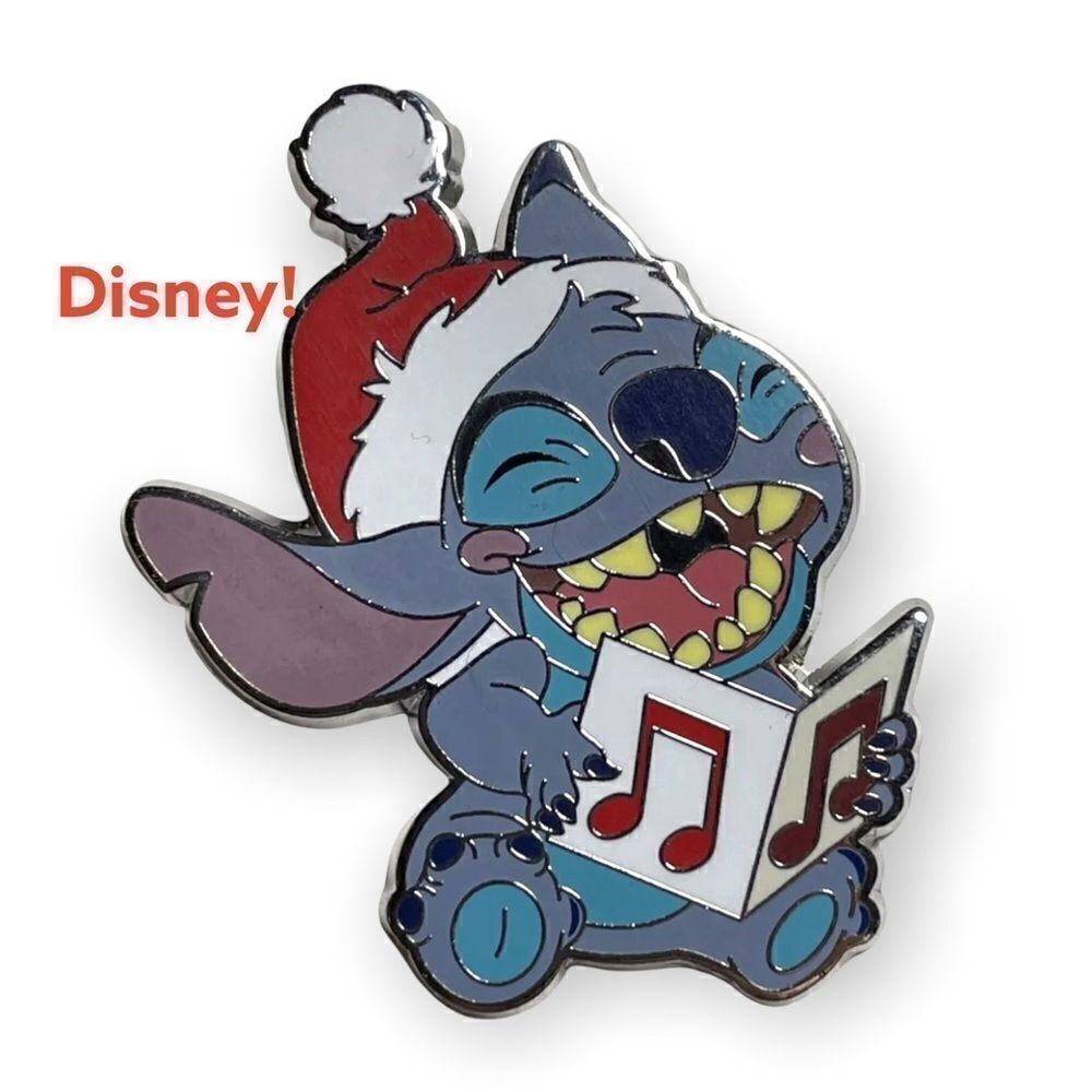 Disney Pin Christmas Cuties Mystery Box Stitch 2021 single part of 8 pin set